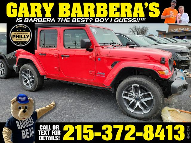 2024 Jeep Wrangler 4xe WRANGLER 4-DOOR SPORT S 4XE