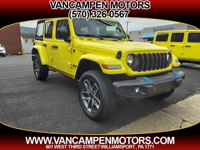 2024 Jeep Wrangler 4xe WRANGLER 4-DOOR SPORT S 4XE