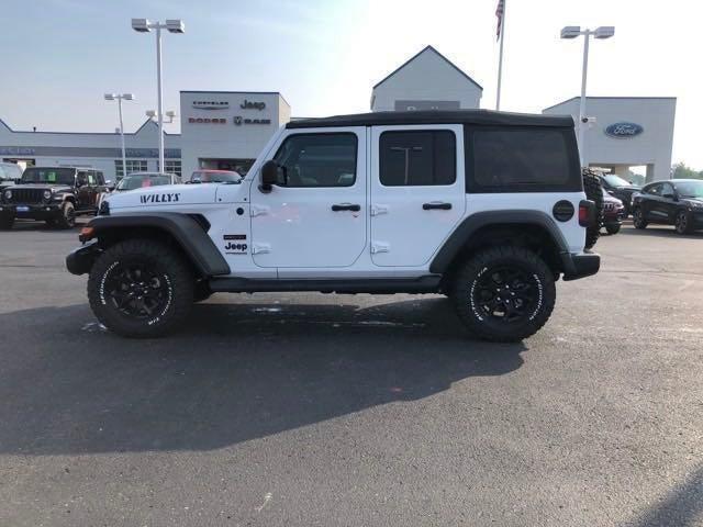 2022 Jeep Wrangler Unlimited Willys Sport 4x4 2022 Jeep Wrangler Unlimited Willys Sport 4x4