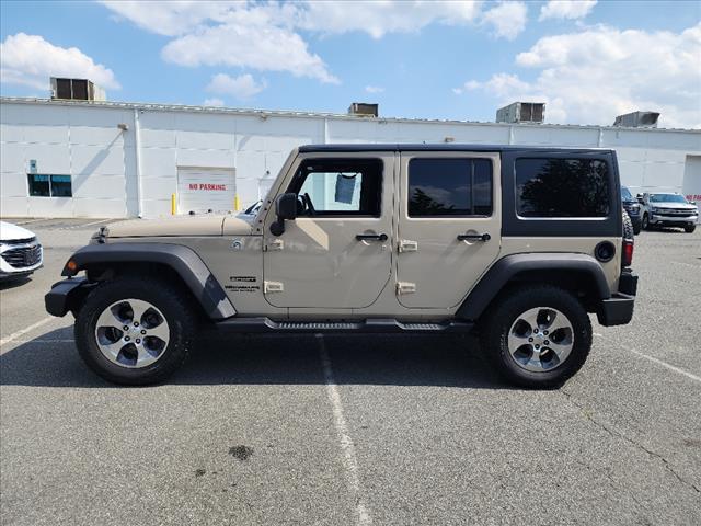 2016 Jeep Wrangler Unlimited Sport