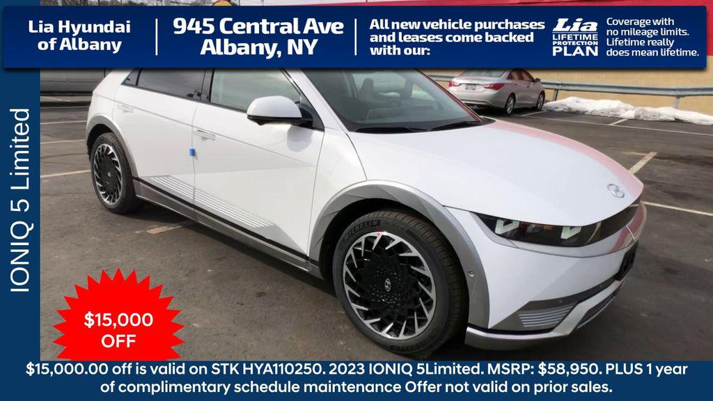 Used 2023 Hyundai IONIQ 5 Limited with VIN KM8KRDAF1PU213479 for sale in Albany, NY