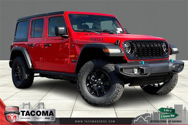 2024 Jeep Wrangler 4xe WRANGLER 4-DOOR WILLYS 4xe