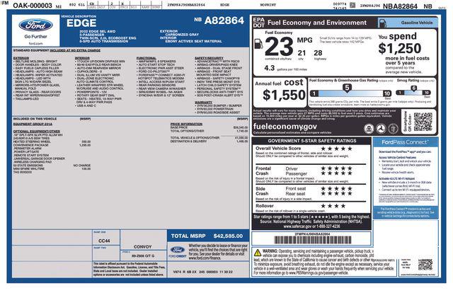 2022 Ford Edge SEL