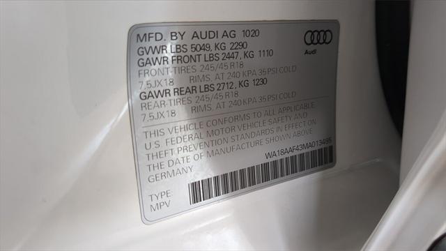 2021 Audi allroad Premium Plus 45 TFSI quattro S tronic