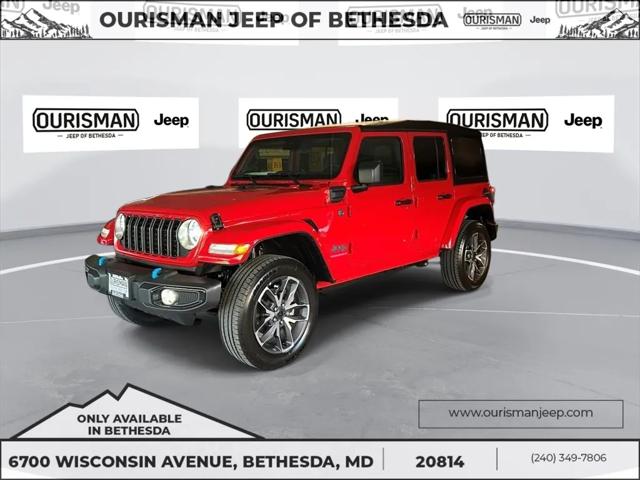 2024 Jeep Wrangler 4xe WRANGLER 4-DOOR SPORT S 4xe