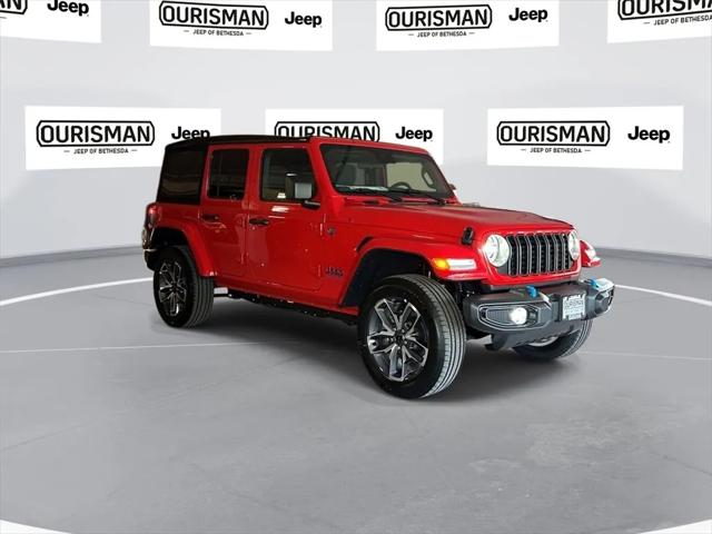 2024 Jeep Wrangler 4xe WRANGLER 4-DOOR SPORT S 4xe