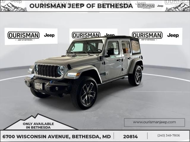 2024 Jeep Wrangler 4xe WRANGLER 4-DOOR SPORT S 4xe