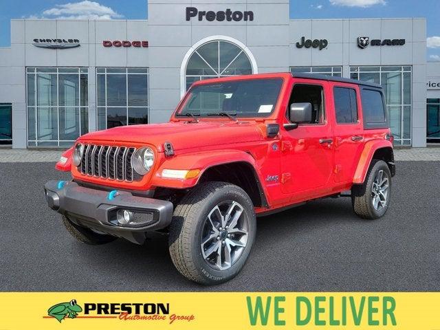 2024 Jeep Wrangler 4xe WRANGLER 4-DOOR SPORT S 4XE