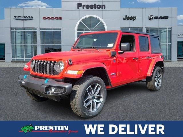 2024 Jeep Wrangler 4xe WRANGLER 4-DOOR SPORT S 4xe