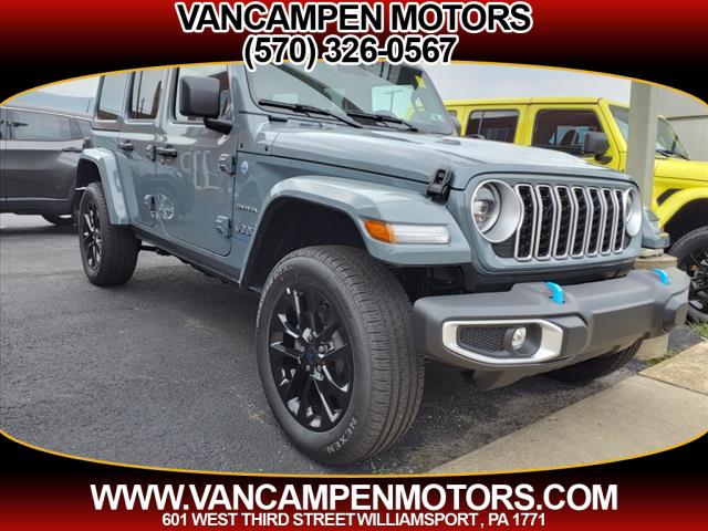 2024 Jeep Wrangler 4xe Sahara 4x4 for sale in Williamsport, PA