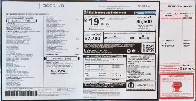 2023 Chrysler Chrysler 300 300S V8