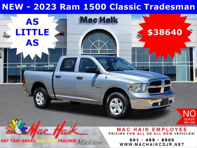 2023 RAM Ram 1500 Classic RAM 1500 CLASSIC TRADESMAN CREW CAB 4X4 57 BOX