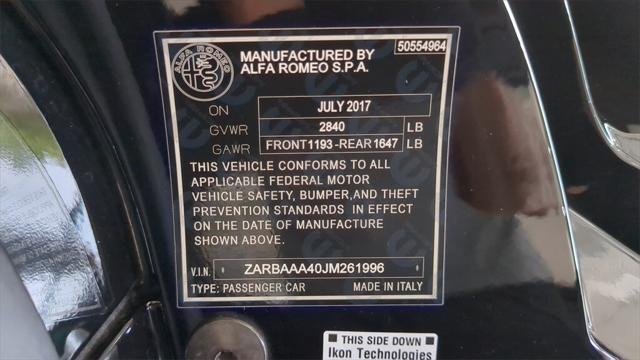 2018 Alfa Romeo 4C Coupe