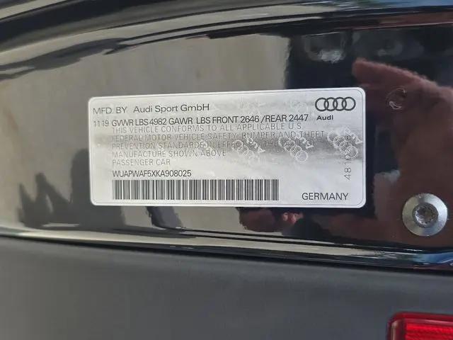 2019 Audi RS5 2.9T