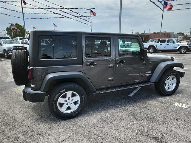 2018 Jeep Wrangler JK Unlimited Sport S 4x4