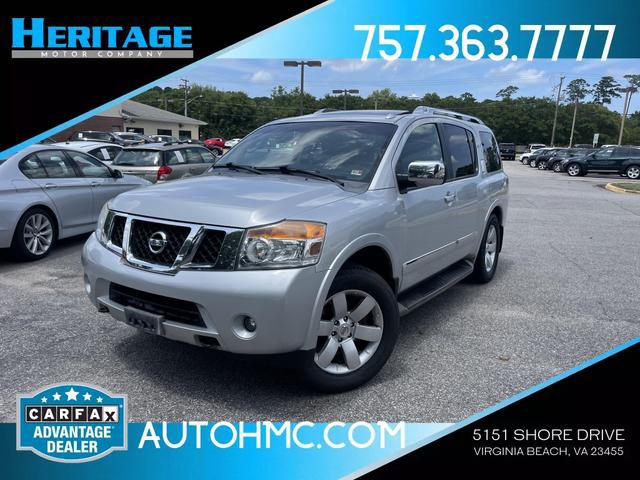 used nissan armada titanium