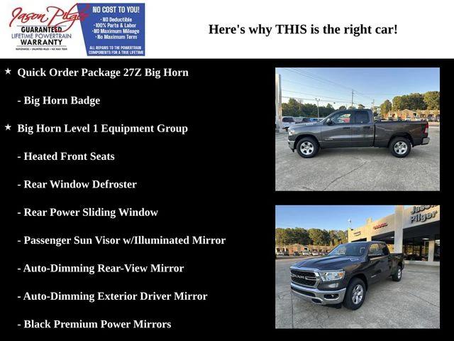 2023 RAM Ram 1500 RAM 1500 BIG HORN QUAD CAB 4X2 64 BOX