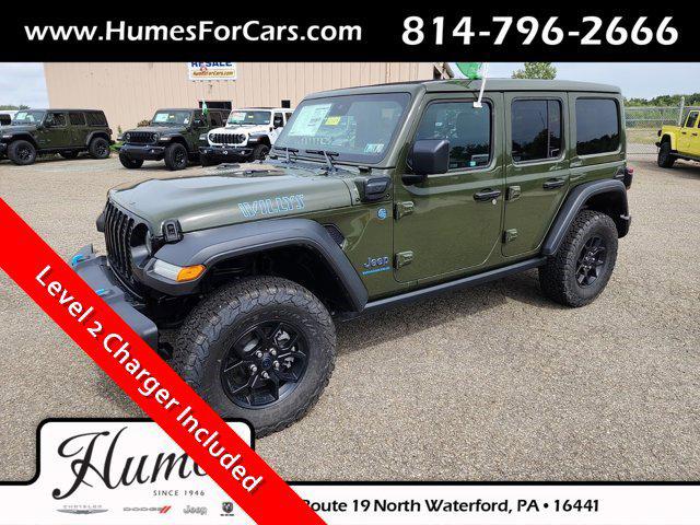 2024 Jeep Wrangler 4xe WRANGLER 4-DOOR WILLYS 4xe