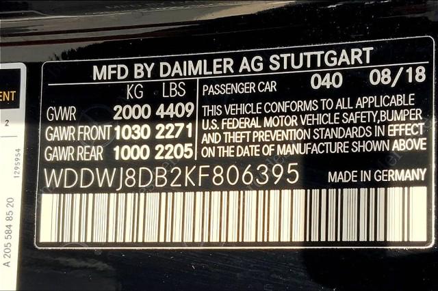 2019 Mercedes-Benz C-CLASS C 300 C 300
