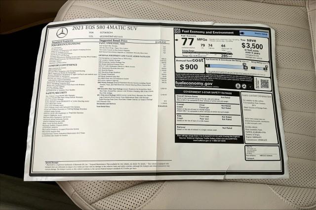 2023 Mercedes-Benz EQS 580 4MATIC