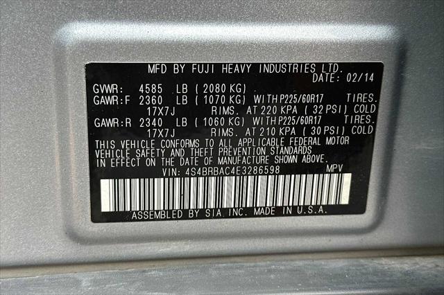 2014 Subaru Outback 2.5i