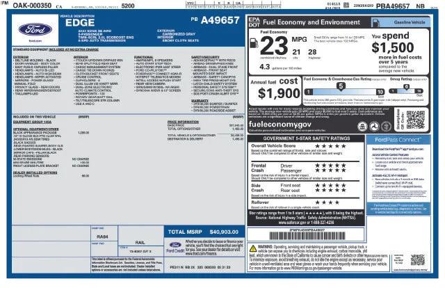 2023 Ford Edge SE