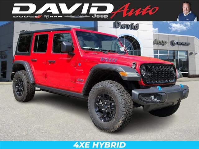 2024 Jeep Wrangler 4xe WRANGLER 4-DOOR WILLYS 4xe