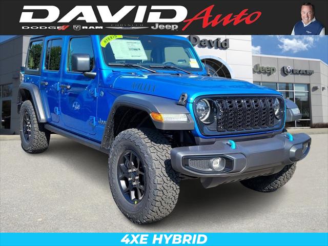 2024 Jeep Wrangler 4xe WRANGLER 4-DOOR WILLYS 4xe