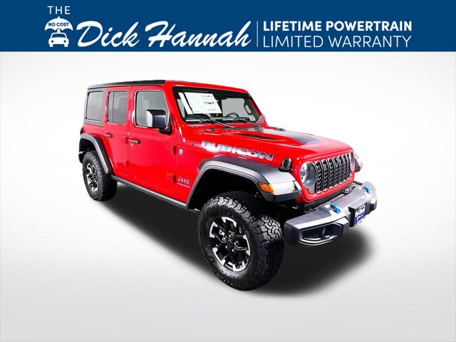 2024 Jeep Wrangler 4xe WRANGLER 4-DOOR RUBICON 4XE