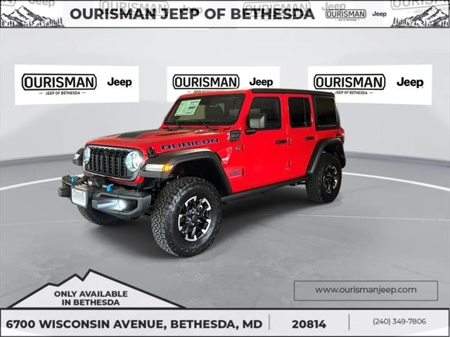 2024 Jeep Wrangler 4xe WRANGLER 4-DOOR RUBICON 4xe