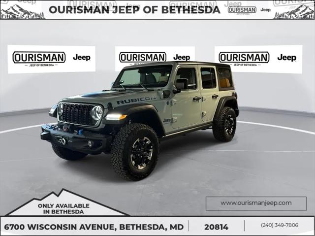 2024 Jeep Wrangler 4xe WRANGLER 4-DOOR RUBICON 4xe