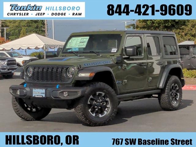 2024 Jeep Wrangler 4xe WRANGLER 4-DOOR RUBICON 4XE