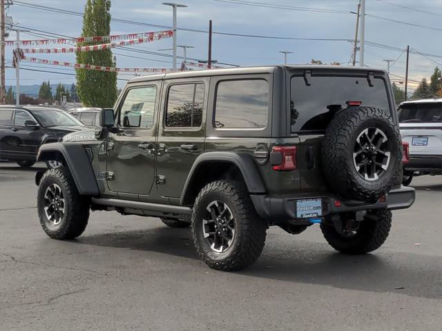 2024 Jeep Wrangler 4xe WRANGLER 4-DOOR RUBICON 4XE