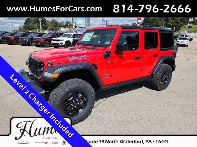 2024 Jeep Wrangler 4xe WRANGLER 4-DOOR WILLYS 4xe