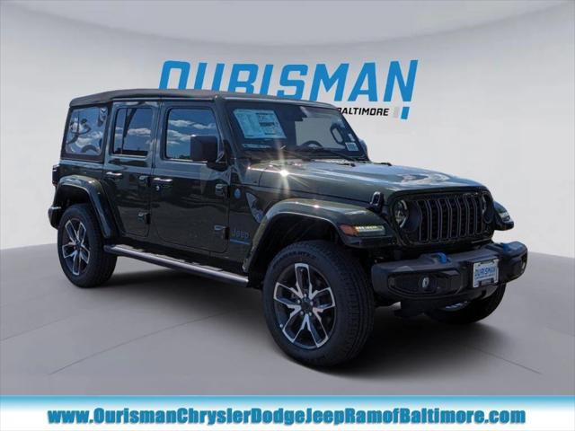 2024 Jeep Wrangler 4xe WRANGLER 4-DOOR SPORT S 4xe