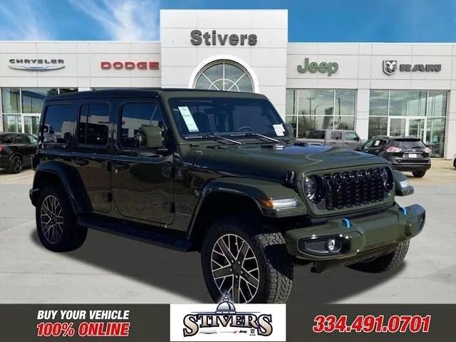 2024 Jeep Wrangler 4xe WRANGLER 4-DOOR HIGH ALTITUDE 4xe