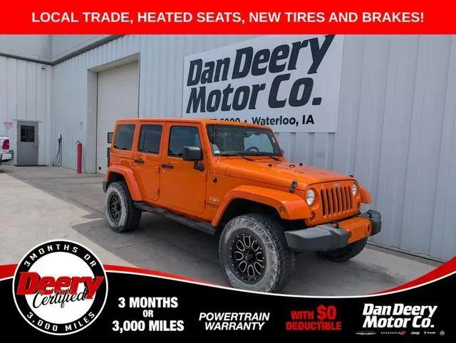 2012 Jeep Wrangler Unlimited Sahara for sale in Waterloo, IA