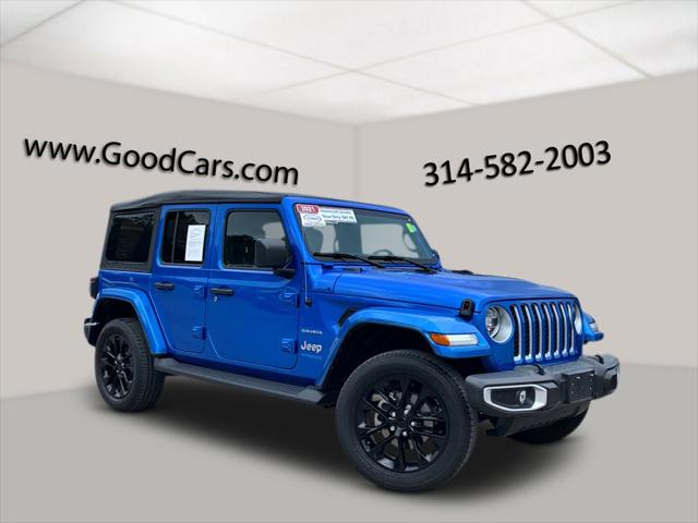 2021 Jeep Wrangler 4xe Unlimited Sahara 4x4 2021 Jeep Wrangler 4xe Unlimited Sahara 4x4