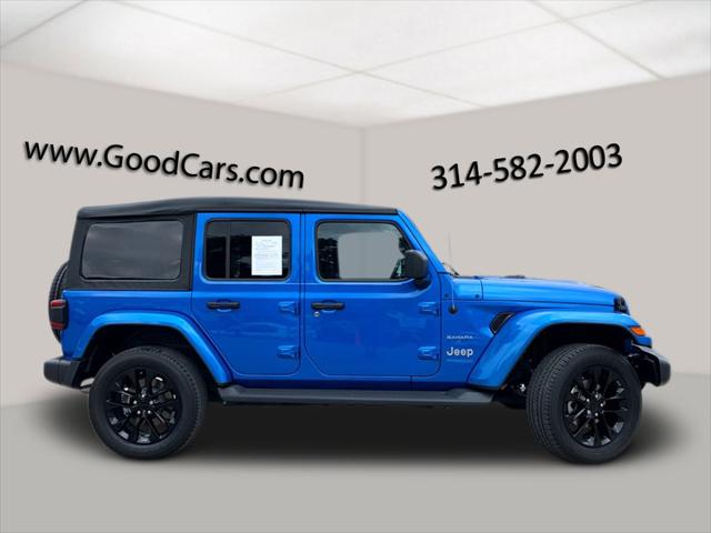 2021 Jeep Wrangler 4xe Unlimited Sahara 4x4 2021 Jeep Wrangler 4xe Unlimited Sahara 4x4