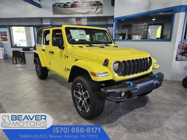 2024 Jeep Wrangler 4xe WRANGLER 4-DOOR SPORT S 4XE