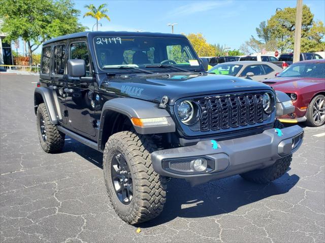 2024 Jeep Wrangler 4xe WRANGLER 4-DOOR WILLYS 4xe