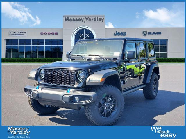 2024 Jeep Wrangler 4xe WRANGLER 4-DOOR WILLYS 4xe