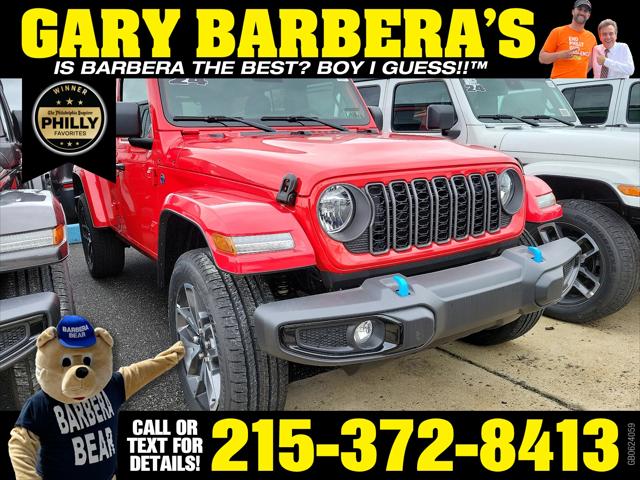 2024 Jeep Wrangler 4xe WRANGLER 4-DOOR SPORT S 4XE