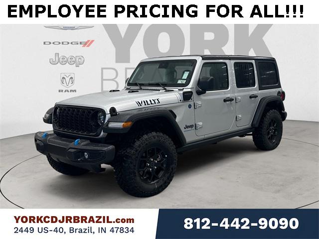 2024 Jeep Wrangler 4xe WRANGLER 4-DOOR WILLYS 4xe