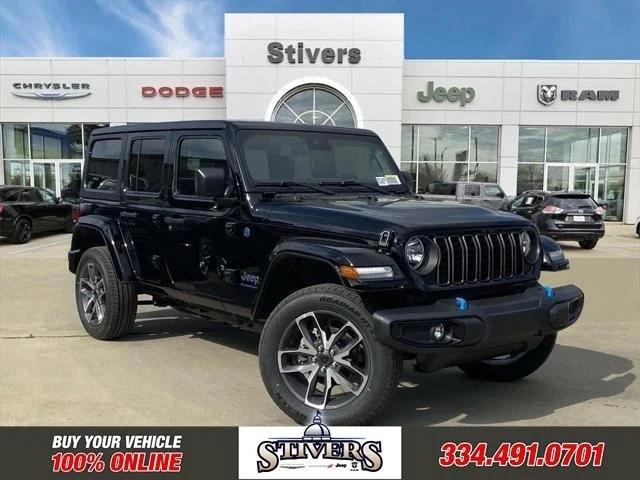 2024 Jeep Wrangler 4xe WRANGLER 4-DOOR SPORT S 4xe