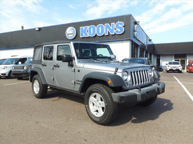 2017 Jeep Wrangler Unlimited Sport 4x4 for sale in Culpeper, VA