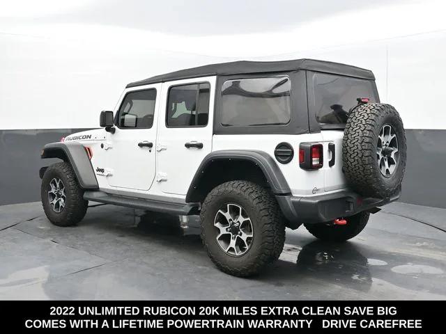 2022 Jeep Wrangler Unlimited Rubicon 4x4 2022 Jeep Wrangler Unlimited Rubicon 4x4