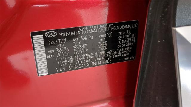 2022 Hyundai Santa Fe Limited