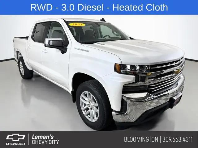 2021 Chevrolet Silverado 1500 2WD Crew Cab Short Bed LT for sale in Bloomington, IL