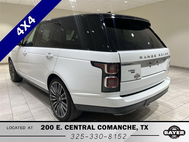 2020 Land Rover Range Rover Supercharged